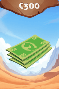 Effettua un deposito di 300 €