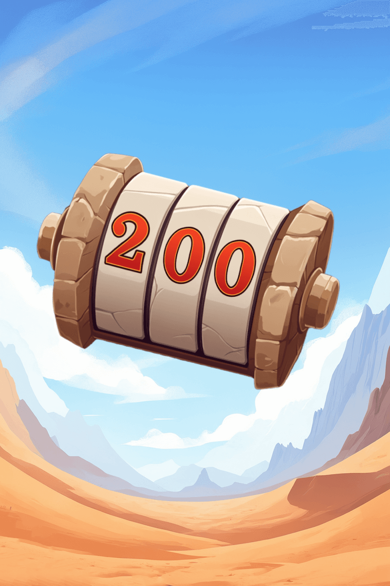 Opravite 200 vrtenj v eni igralni seji