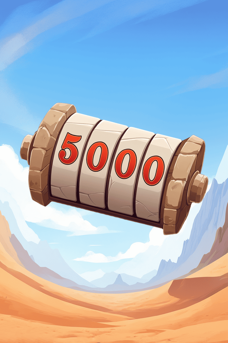 Izvedite 5000 vrtljajev