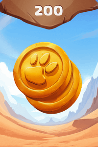 Accumula 200 monete