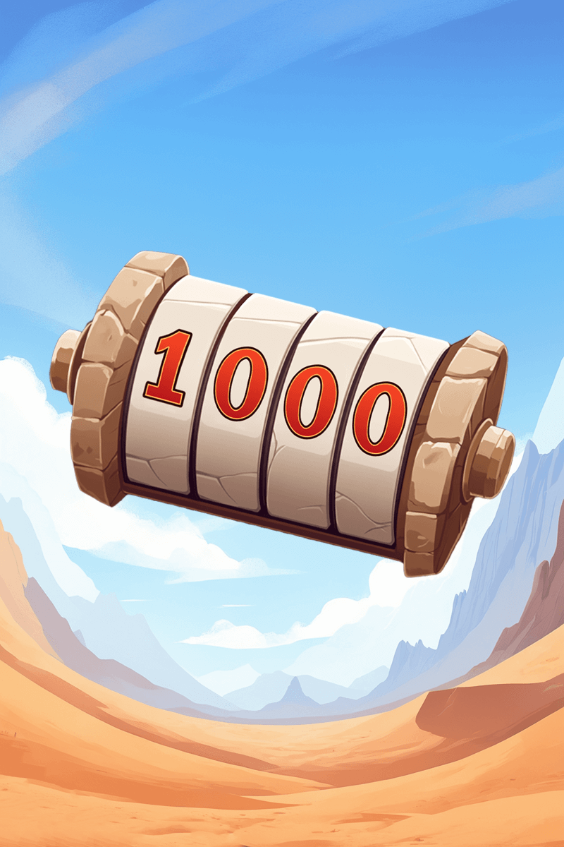 Izvedite 1000 vrtljajev