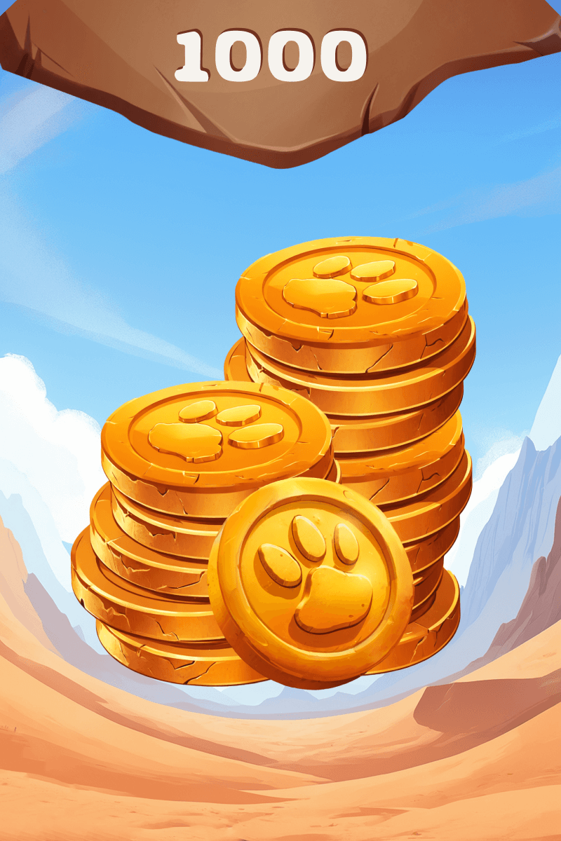 قم بتجميع 1000 عملة