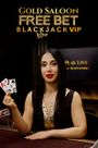 Gold Saloon Free Bet Blackjack VIP
